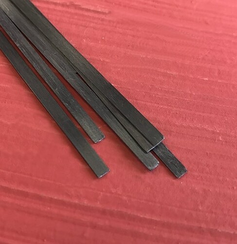 Karbon Fiber Şerit T: 0.3mm x 3mm - 1